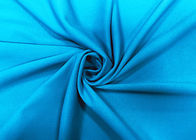 290GSM Rozciągliwy materiał w 87% z nylonu osnowy Elastyczny gładki turkusowy niebieski