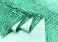 100% poliester 210GSM Materiał z polaru na tekstylny nadruk z zielonego lamparta