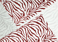 210GSM Tkanina poliestrowa aksamitna / tkanina z polaru na tekstylia domowe Paski zebry