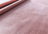 94% Poly Baby Pink Corduroy Material Pants Akcesoria Making 200GSM Stretchy