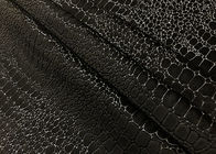 Wzór z aligatora Ciemnobrązowy aksamitny materiał 250GSM Taśma super miękka