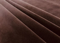 300GSM 90% poliester, aksamitna tkanina z mikrofibry na tekstylia domowe w kolorze brązowym