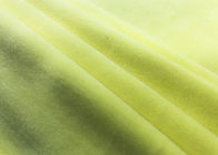 300GSM Warp Knitting Stretch Velvet Fabric Jasnożółty kolor 92% poliester