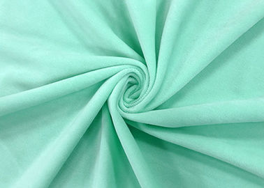 210GSM Teddy Plush Fabric Mint Zielony kolor Trwałe pranie domowe Easy Clean