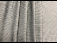 Efekt skórzany 100% poliester filc Tkanina szara Do projektów tapicerowania Poduszki