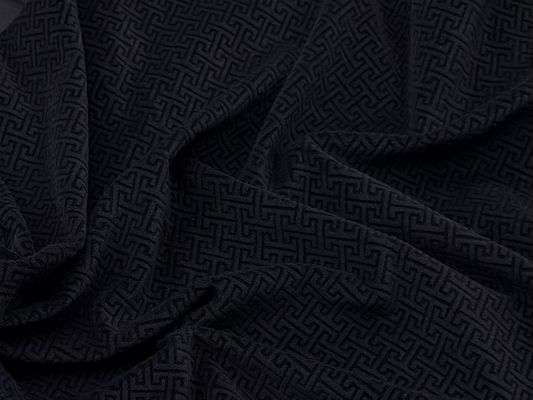 Mikro elastyczny aksamitny poliester. Idealny na sukienki.