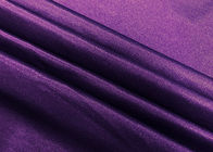 200GSM 84% nylonowy materiał kostiumu kąpielowego / elastan tkanina kostiumu kąpielowego fioletowy