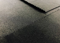 220GSM Materiał kostiumu kąpielowego / elastyczny 84% czarny materiał poliestrowy na strój kąpielowy