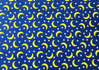 140GSM Tkanina bawełniana aksamitna Druk wodny na wzór księżycowych tkanin domowych