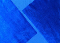 200GSM Miękka w 100% poliestrowa tkanina aksamitna na tekstylia domowe w kolorze Royal Blue