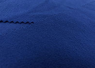 205GSM Szczotkowana dzianina / super miękka niebieska tkanina poliestrowa o szerokości 160 cm