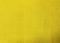 210GSM Miękki, 100% poliester wytłaczany z mikro aksamitu do tekstyliów domowych - żółty