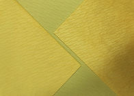 210GSM Miękki 100% poliester z wytłoczonym wzorem Mikro-aksamitny materiał - żółty
