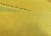 210GSM Miękki, 100% poliester z wytłoczonym wzorem z mikro aksamitu do tekstyliów domowych - żółty